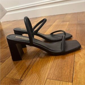 Steve Madden Black Women's Heeled Sandals